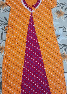 Floral Print Nightgown