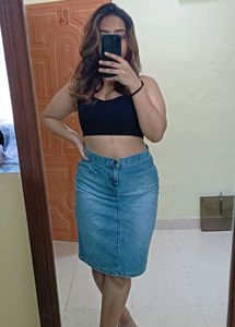 Denim Skirt