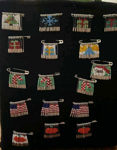 Pinteresty Aesthetic Beaded Pins
