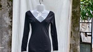 SHEIN DEEP NECK BODYCON