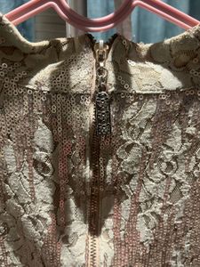 Kazo Dress … Floral Net With Sequence