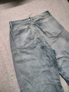 Light Wash Wide Leg Jeans