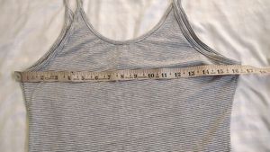 Striped Bodysuit Top Bust 34-36