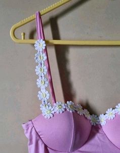 Padded Pink Bodysuit