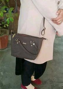 Attractive Women DARK Brown Handbag