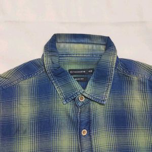 Crocodile Plaid Shirt - 38