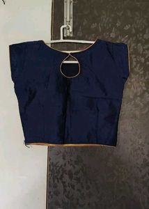 3 piece Elegant Navy Blue Ethnic Lehenga