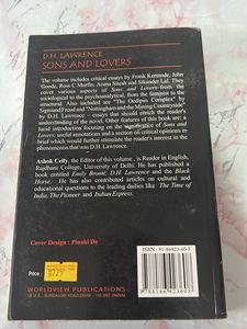 Sons And Lovers By D.H Lawrence