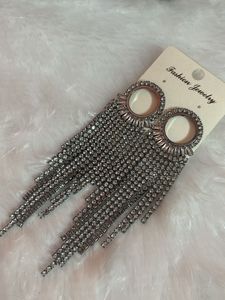 Long diamond earings
