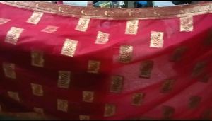 Brand New Red Saree