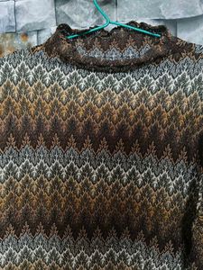 Retro Knit Top