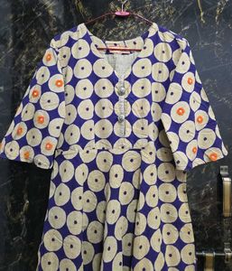 Cotton Flared Sleev Kurta