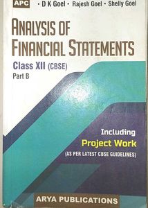 Analysis of Financial Statements Class XII (CBSE)