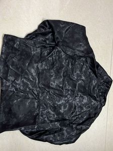 Black Floral Print Blouse