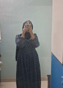 Elegant Printed Dress