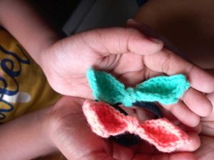 Handmade Crochet Hair Accessories