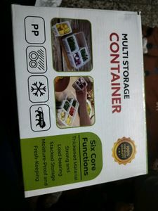 Fridge Container Set Of 6 Pc