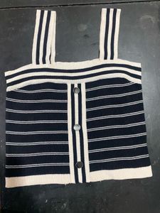 Striped Knit Top