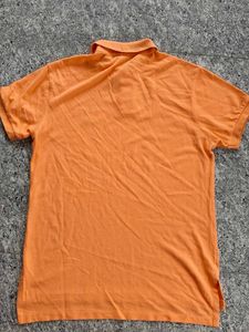 Ralph Lauren Orange Polo Shirt - Siz