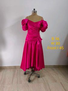 Vintage Pink Party Dress