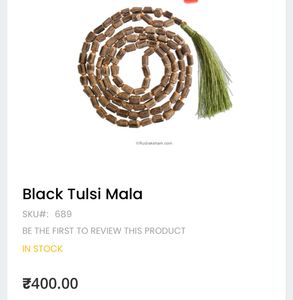 2 Brand New Tulsi Mala, Holi Basil Garland