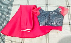 Bodycon Dress With Beautiful Rose Colour