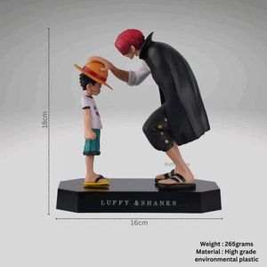 Luffy And Shanks Anime Figure