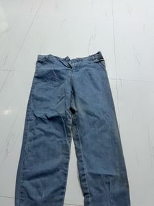 Wide Leg White Jeans