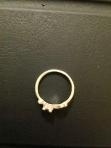 Elegant Blue Stone silver ring
