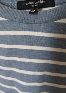Striped Long Sleeve Sweatshirt