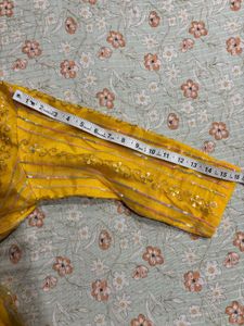 Yellow Embroidered Kurta