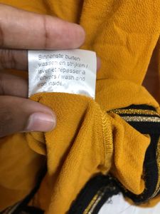 Max Yellow Long Sleeve Top