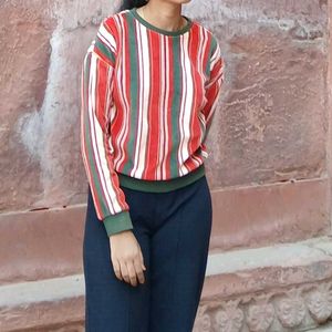 Striped Casual Top