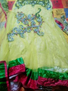 Heavy Lahenga Yellow