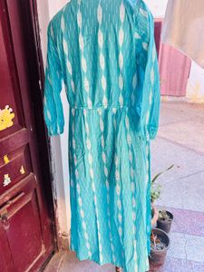Aqua Tassel Dress