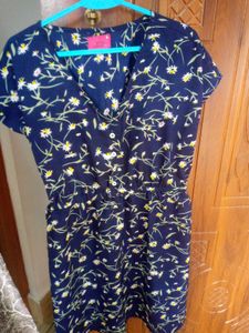 Floral Navy Dress