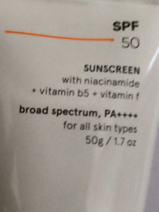 Minimalist Sunscreen SPF 50