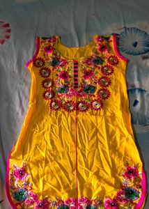 Yellow Kurti