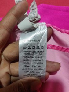 Adidas Women’s Pink Capri Leggings – Size M”
