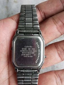 Casio Orignal Digital And Analog Unisex Watch
