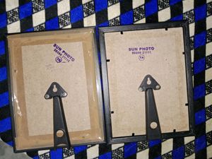 Two Wooden Photo Frames