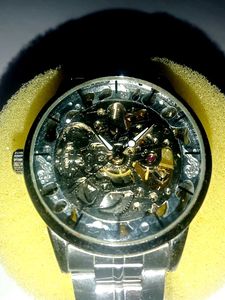 Skeleton Dial Automatic Watch