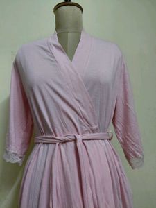 SOFT PINK BATHROBE