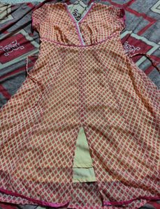 This Is An Girly Flare Frock Also A Top