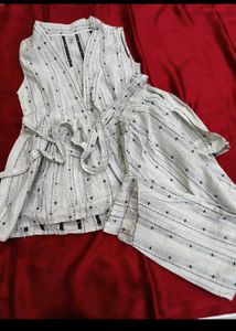 Striped Top and Pant co-ord Set
