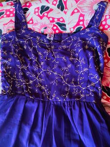 Elegant Purple Tiered Maxi Dress