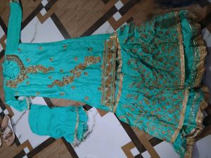bridal gharara suit