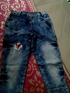 Girl&#39;s Denim Vest Dress