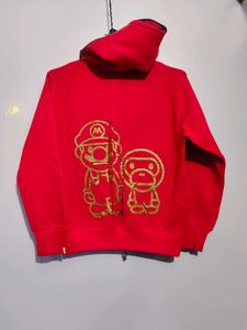 Bape Baby Milo Nintendo Mario Hoodie