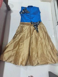 New Semi Stitched Ethnic Gown